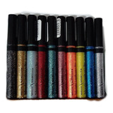 Delineadores De Colores Glitter  Magic Mabelle 10 Piezas 