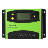 Controlador Solar Carga Pwm 60a Automático Regulador Usb Lcd