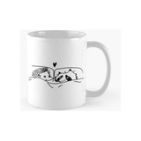 Taza Dibujo De Erizo Y Mapache Calidad Premium