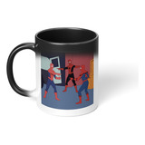 Taza Magica Cambia Color Meme Spiderman