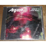 Anthrax Sound Of White Noise Cd Importado Kktus