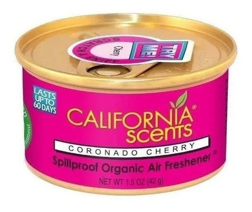 Aromatizante Automotriz California Scents Cherry