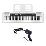 Teclado Musical Casio Ct-s200wec2-br Casiotone Branco Fonte 