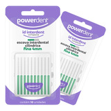 Kit 2 Un - Escova Interdental Cilínd Fina 4mm - Powerdent