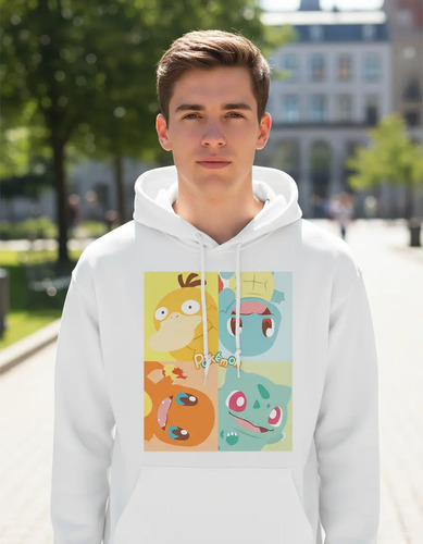 Sudadera Con Gorro Pokemon Personajes