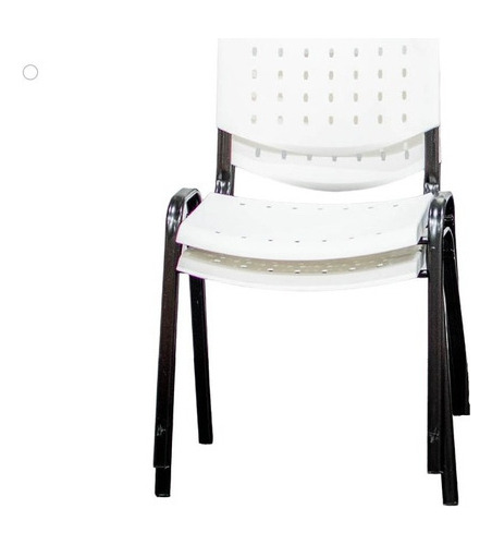 Silla Fija Pvc X3 Apilable Plástica Reforzada Baires4