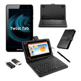 Tablet Positivo Twst+ Com Capa Teclado Gboard + Caneta Touch
