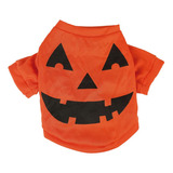 Roupa Para Pet Rosto De Abóbora Halloween 29003739