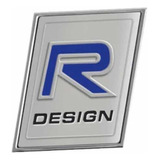 Emblema R Design Volvo 2,7 Cm