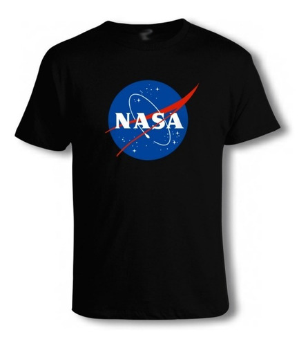 Playera Camiseta Logo Nasa Espacial Importada Houston Unisex