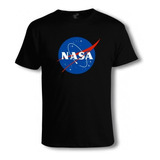 Playera Camiseta Logo Nasa Espacial Importada Houston + Envi