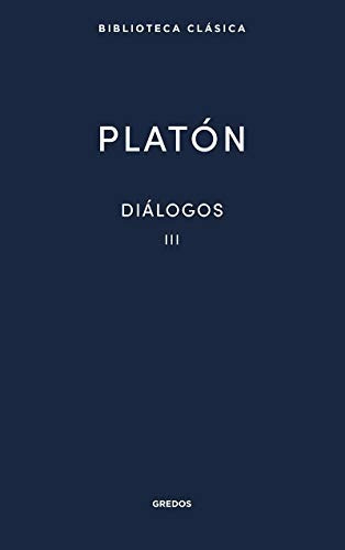 Libro Diálogos Iii Platón Gredos