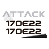 Calco Camión Iveco Attack 170e22 Juego Kit