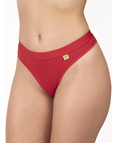 10 Calcinha Fio Dental Algodão Lisa Elástico Tanga Lingerie