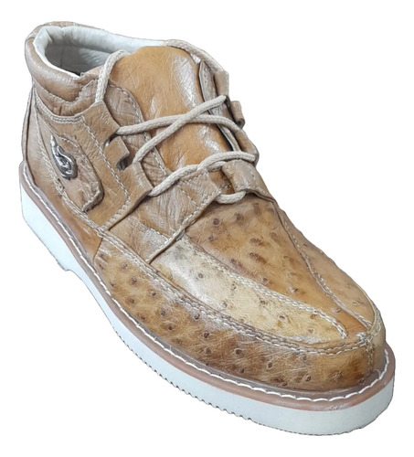 Maromero Zapato Piel Avestruz Original | Meses sin interés