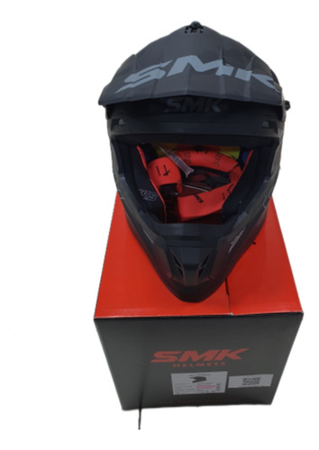 Casco Cross Motocross Enduro Smk Allterra Off Road Mx