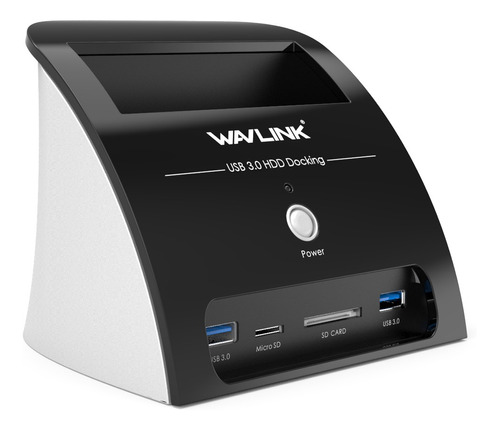 Wavlink Usb3.0 Sata Hdd Docking Station Lector De Tarjetas C