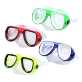 Combo X4 Caretas Gafas Natación Buceo Tubo Snorkel Protector