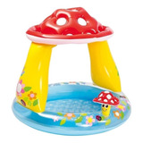 Piscina Inflable Bebé Honguito Intex Piso Acolchado