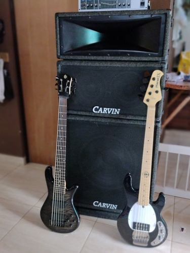 Cabezal Hartke Ha 2500 W + Cajas Carvin Americanas