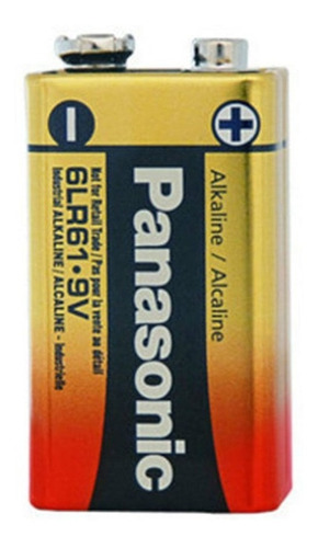 Bateria 09 Volts Alcalina Und - Panasonic