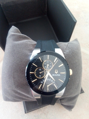 Reloj Bulova Caballero Casual Impecable Intacto Original