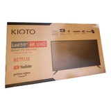 Smart Tv Kioto Led 50  4k Uhd Keuh50 3 Hdmi 2 Usb Wifi 