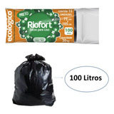 Saco De Lixo Lixeira Rolo Resistente Grande Reforçado 100 L
