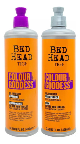 Combo Colour Goddess Shampoo + Acondicionador X400ml Tigi 