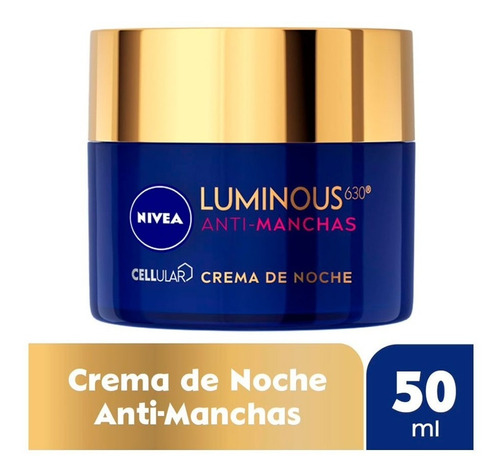 Crema Luminous 630 Noche Anti Manchas Y Reparadora X 50 Ml