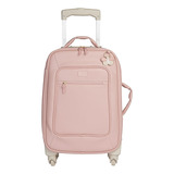 Mala Com Rodinha Masterbag Baby Mb11bbr405 Cor Rosa - 30cm De Largura X 20cm De Profundidade X 54cm De Altura