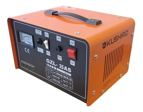 Cargador De Baterías 25 Amp Con Función  Auto Stop  Kushiro