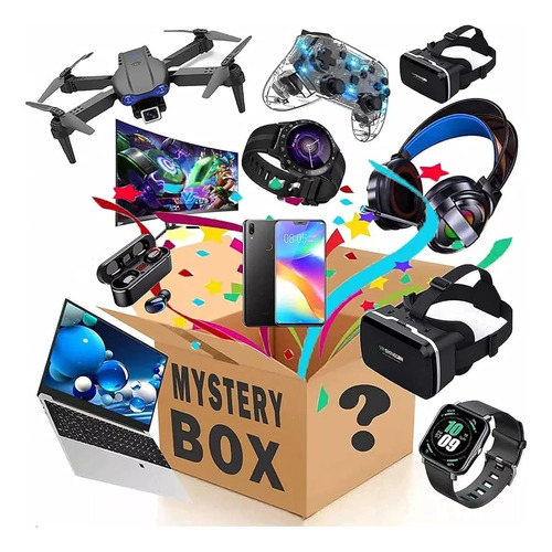 Caja Misteriosa Sorpresa Smartwatch Auriculares Cumpleaños