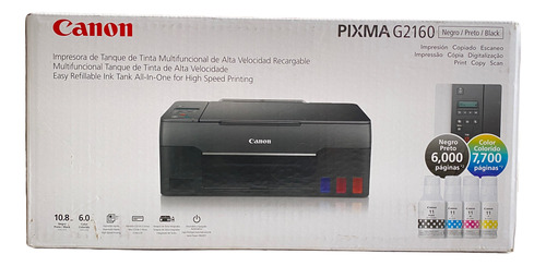 Impresora Multifuncional Canon Pixma G2160 Tinta Continua