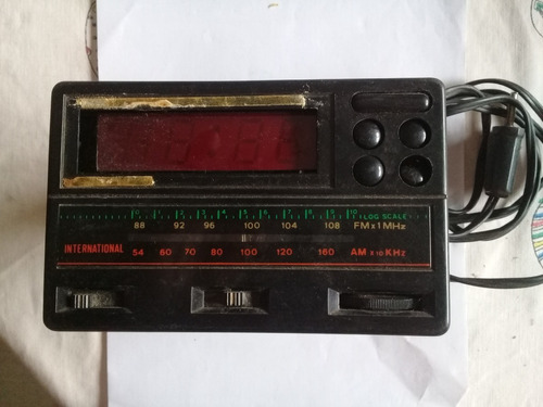 Radio Reloj Con Antena