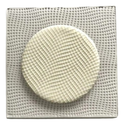 Textura Tela Tipo Tusor Porcelana Pasta Fondant Texturador