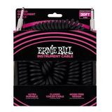 Ernie Ball 6044 Cable Guitarra 9.14 Mts Negro Plug Recto