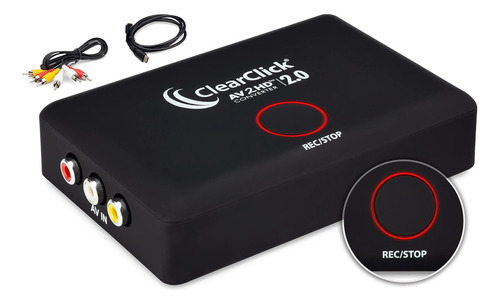 Clearclick Av To Hd Converter & Recorder 2.0 (segunda Genera