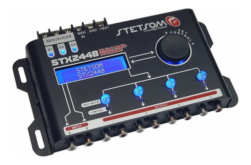 Processador Crossover De Áudio Digital Stetsom Stx2448