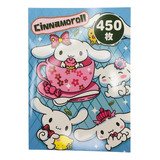 Libreta 450 Stickers Cinnamoroll Kawaii Regalo Sanrio
