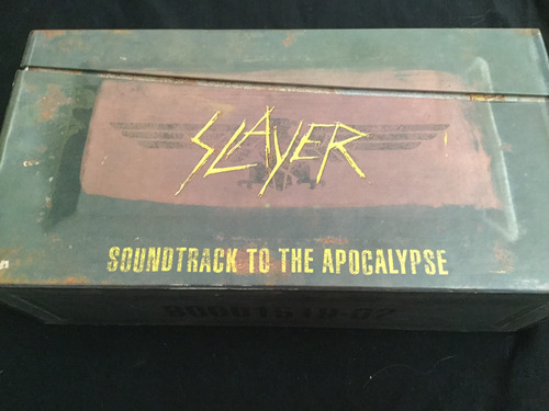 Slayer Soundtrack To The Apocalypse Boxset Cd A