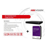 Dvr 32c Hikvision Ids-7232hqhi-m2 + 1 Hd2tb Purple = Kit