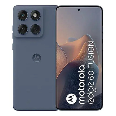 Motorola Edge 60 Fusion 8GB RAM 256GB ROM azul pantalla amplia cámara potente | Meses sin interés
