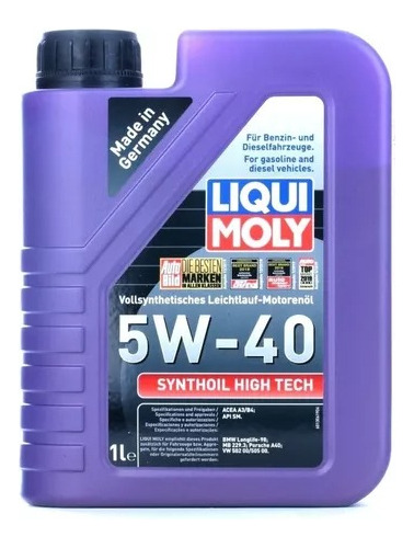 Liqui Moly Aceite Synthoil High Tech 5w-40 1 Litro