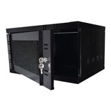 Gabinetes Rack De Pared 5ur Fondo 40cm Puerta Malla Metálica