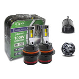 Kit 2 Foco Led 9004 Hid Led Csp Nitrogeno Canbus 200w A/b