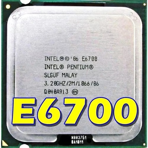 Processador Intel Pentium Dual Core E6700 3.2ghz Fsb 1066