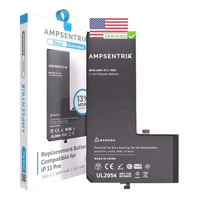 Bateria Ampsentrix Capacidad Extendida Para Iphone 11 Pro | Meses sin interés