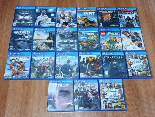 Juegos Físicos Ps2, Ps3 Y Ps4