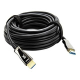 Cabo Hdmi 2.1 8k Fibra Óptica - 5 Metros - Kit Com 5